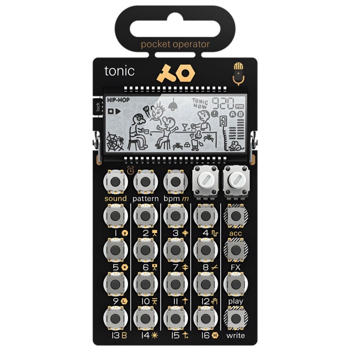 Teenage Engineering 10 0015 PO-32 Tonic | Davul Sentezleyici Mikrofonlu ve Transfer Özellikli